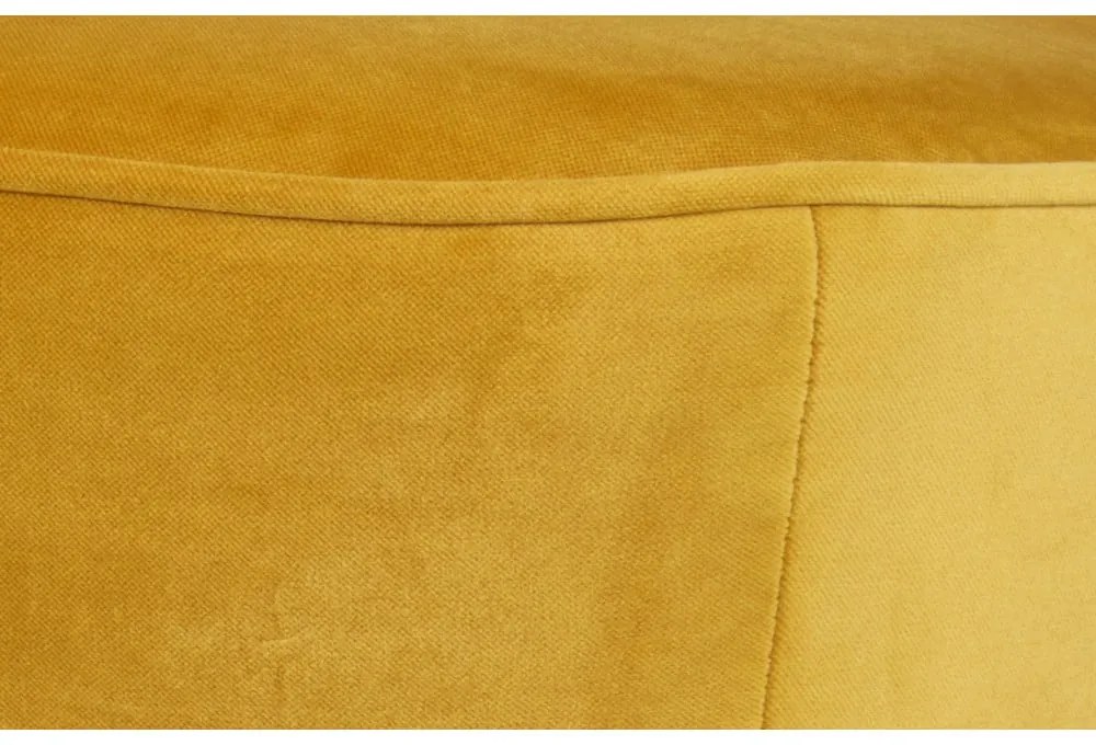 Pouf senape Sara - WOOOD