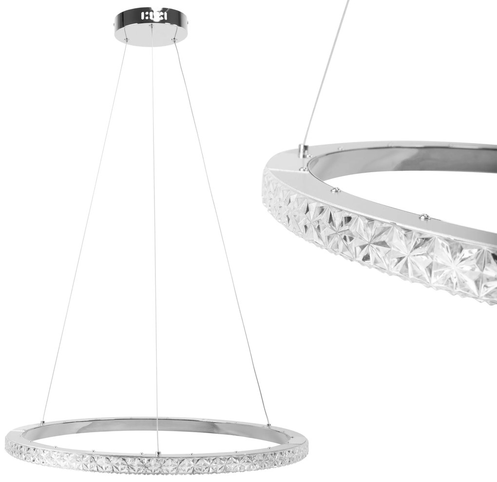 Lampada LED MS010-CP 59cm Chrome