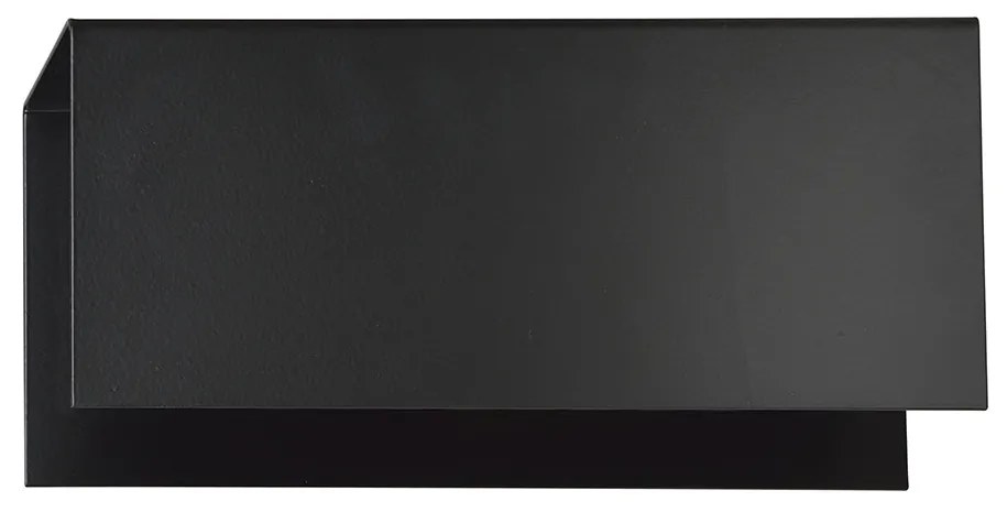 Applique Minimal Yuhuang Acciaio Nero 1 Luce E27 Ip20
