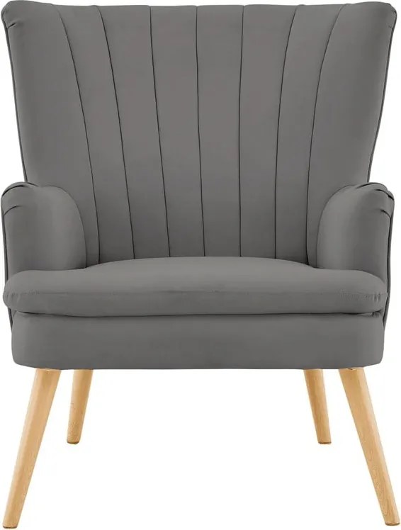 Poltrona grigia Zenia - Støraa