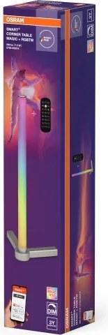 Osram - Lampada da tavolo dimmerabile LED RGBW SMART+ MAGIC LED/7,5W/230V argento Wi-Fi + telecomando