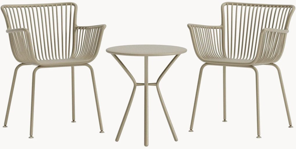 Set bistrò da giardino Sifnos, set da 3