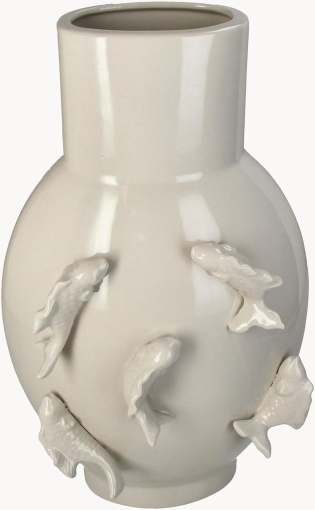 Vaso in gres Fishes, alt. 41 cm