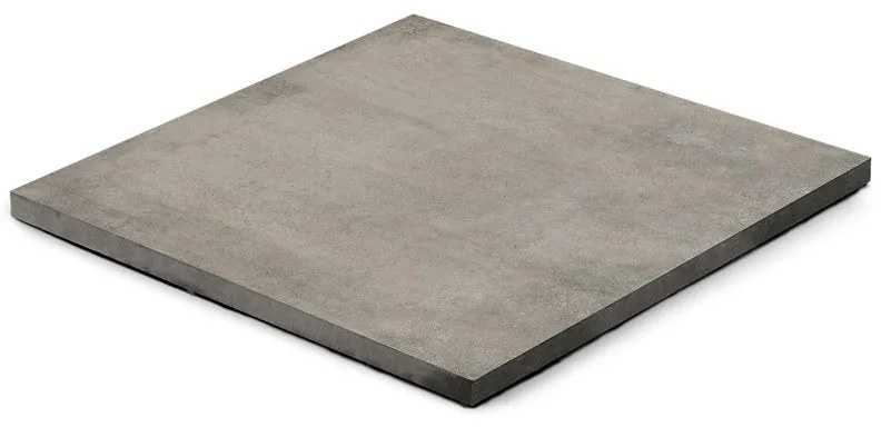 Lastra Basic Amalfi in pietra grigio 60 x 60 cm, spessore 30 mm