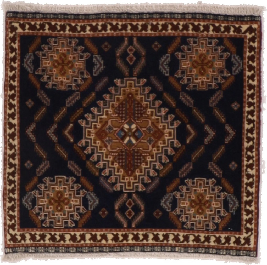 Tappeto persiano 70 x 60 (Iran) Annodato A Mano