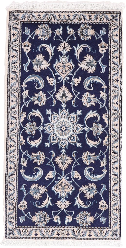 Nain Tappeto 70 x 140 (Iran) Annodato A Mano