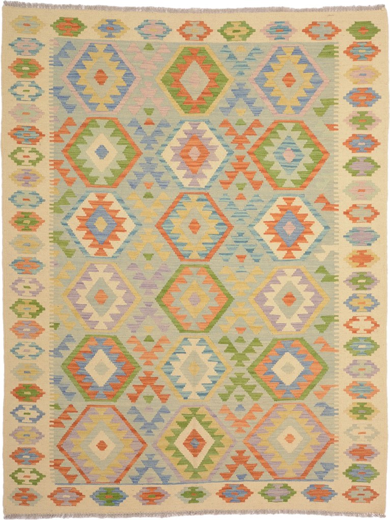Kilim Tappeto 150 x 200 (Pakistan) Tessuto A Mano