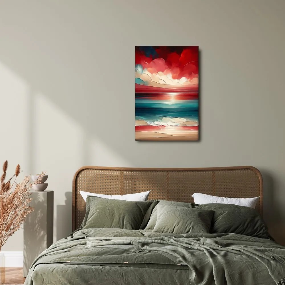 Quadro su tela – Mare nei colori del crepuscolo