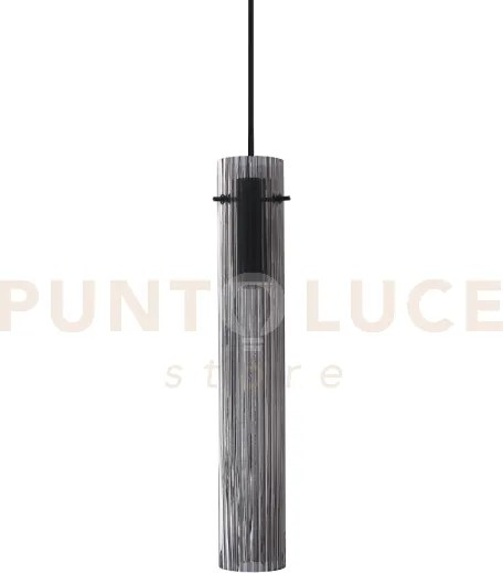 Flam lampadarioa sospensione led 3000 k 10w  900 lm fume' rigato