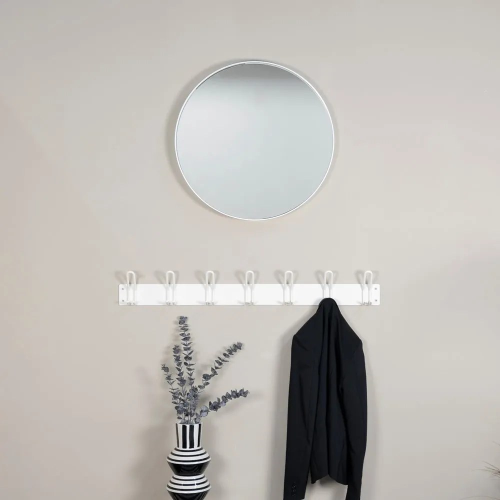 Attaccapanni da parete bianco in metallo 100 cm Miles – Spinder Design