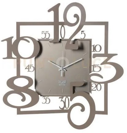 Orologio da parete particolare amos beige