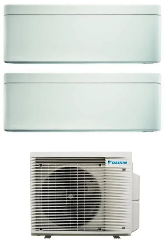 Daikin - Climatizzatore Condizionatore Bluevolution Dual Split Inverter serie stylish white 5+5 con 2MXM40A R-32 Wi-Fi Integrato 5000+5000 Colore