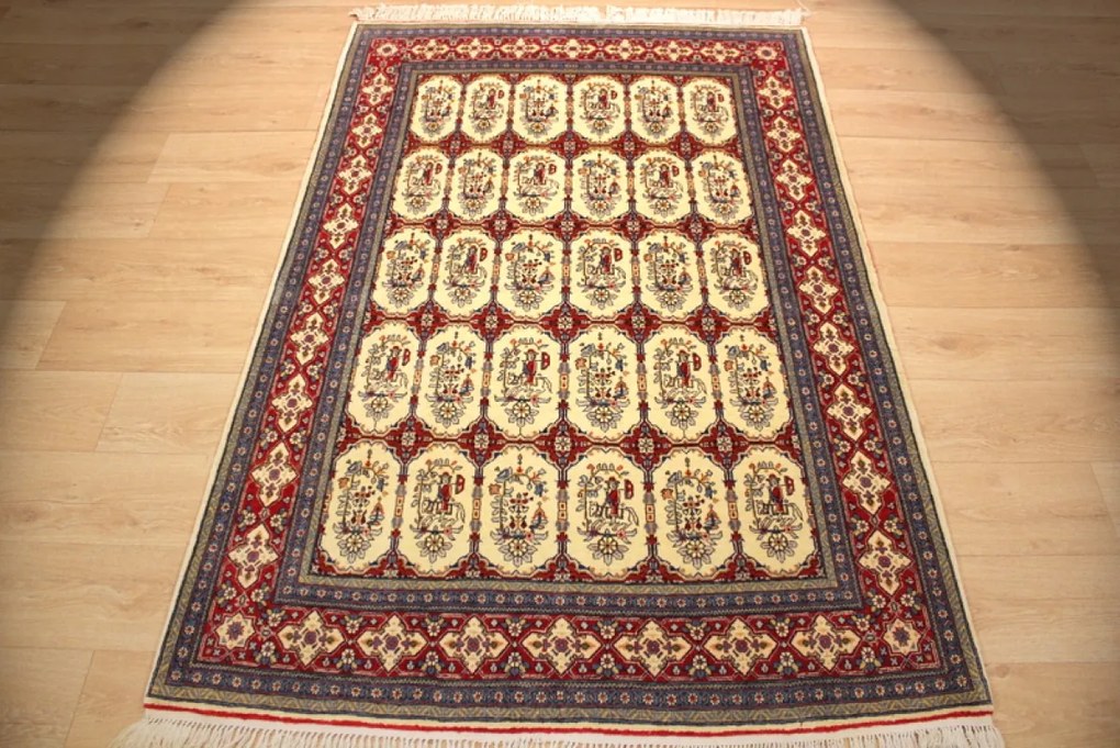 Kashan Tappeto persiano 200 x 130 (Iran) Annodato A Mano