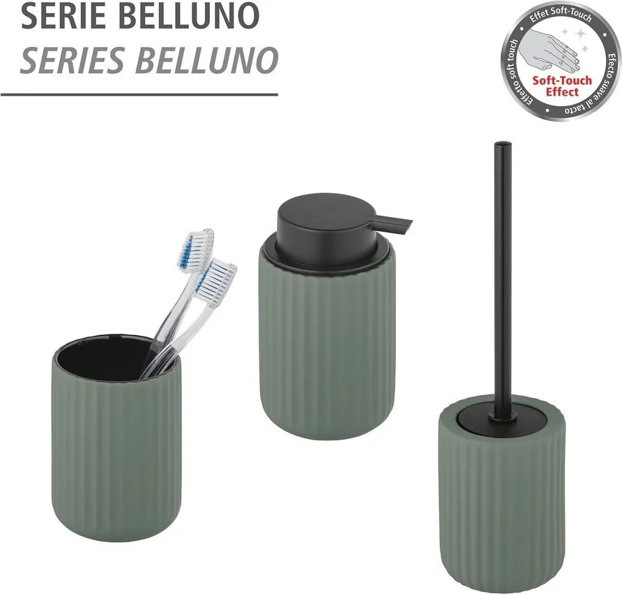 Distributore di sapone in ceramica verde Belluno - Wenko