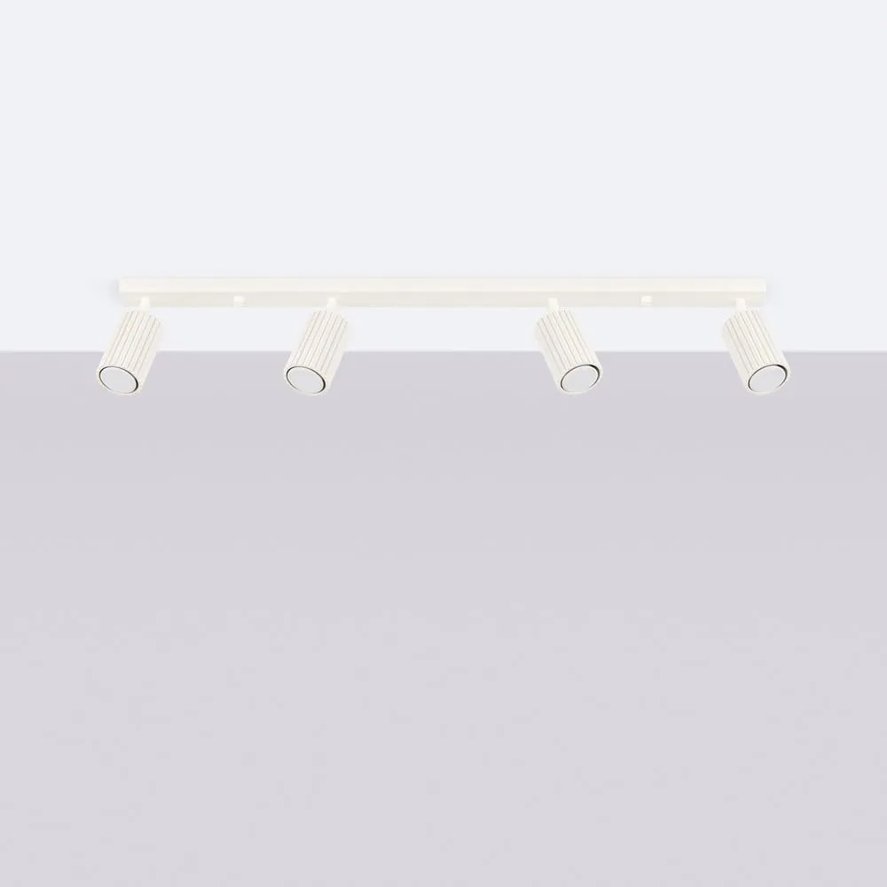 Faretto color crema 6,5x81 cm Gleam – Sollux