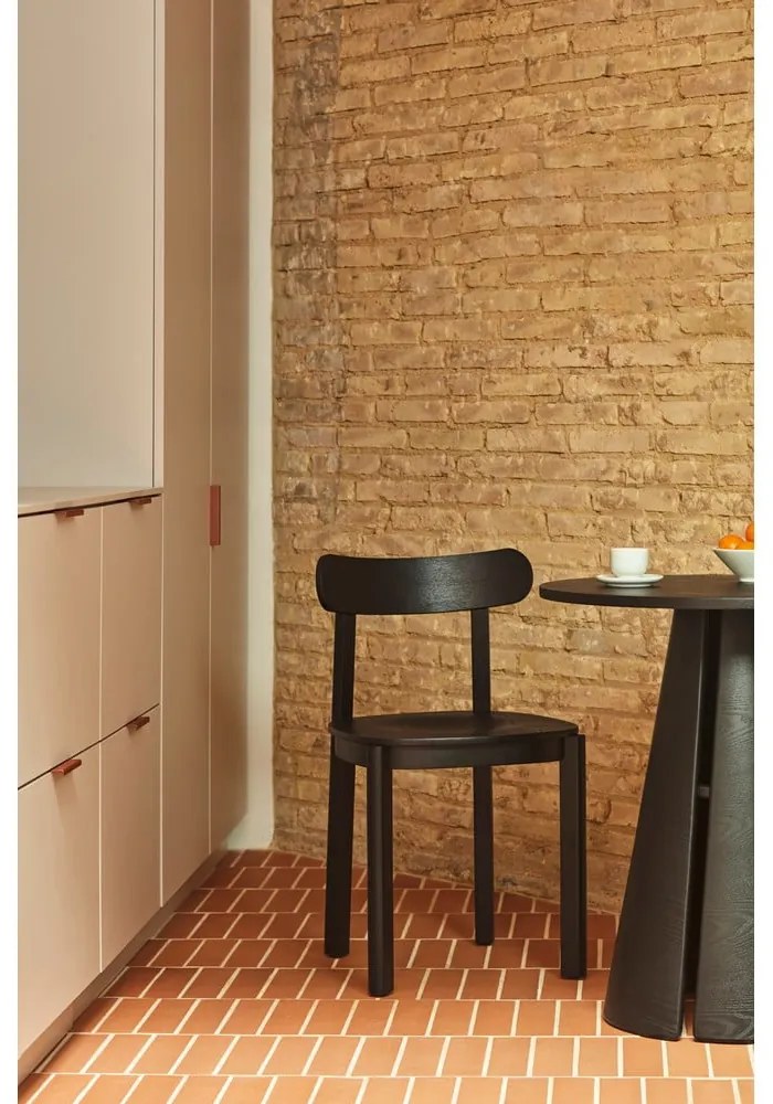 Tavolo da pranzo rotondo con piano in frassino ø 65 cm Cep - Teulat