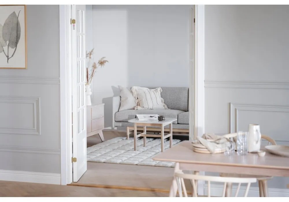 Tavolo da pranzo pieghevole con piano in rovere 190x90 cm Yumi - Rowico