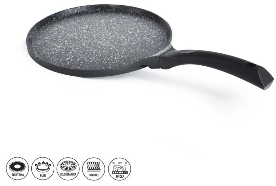 Piastra per pancake con superficie antiaderente Pfluon Granit , ⌀ 27 cm Grande - Orion
