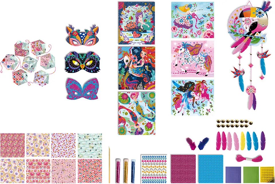 Cofanetto multi attività - 11 graziose decorazioni