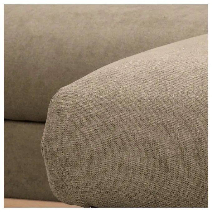 Divano angolare marrone chiaro (angolo destro) Beata - Ropez