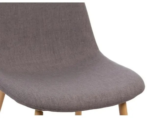 SET 4x Sedia da pranzo ROKA grigio scuro