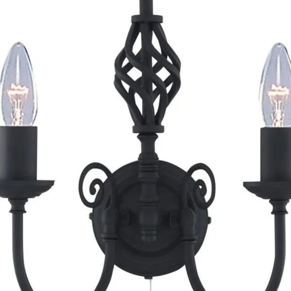 Searchlight 3380-2 - Applique ZANZIBAR 2xE14/60W/230V