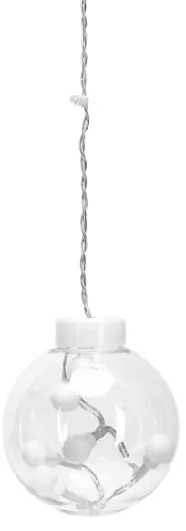 Aigostar - Catena luminosa LED natalizia da esterno, 120 LED, 6 W, 230 V, 8 funzioni, 3 x 0,6 m, IP44, bianco caldo + telecomando