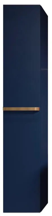 Colonna per mobile bagno LOA RANDAL 1 anta P 25 x L 30 x H 165 cm blu e oro laminato truciolare