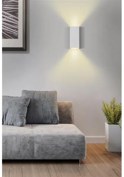 Searchlight 24126WH - Applique da parete DON 2xGU10/10W/230V bianco