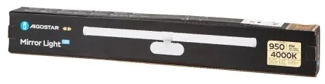 Aigostar - Illuminazione a LED per specchi da bagno LED/8W/230V 4000K 60cm IP44