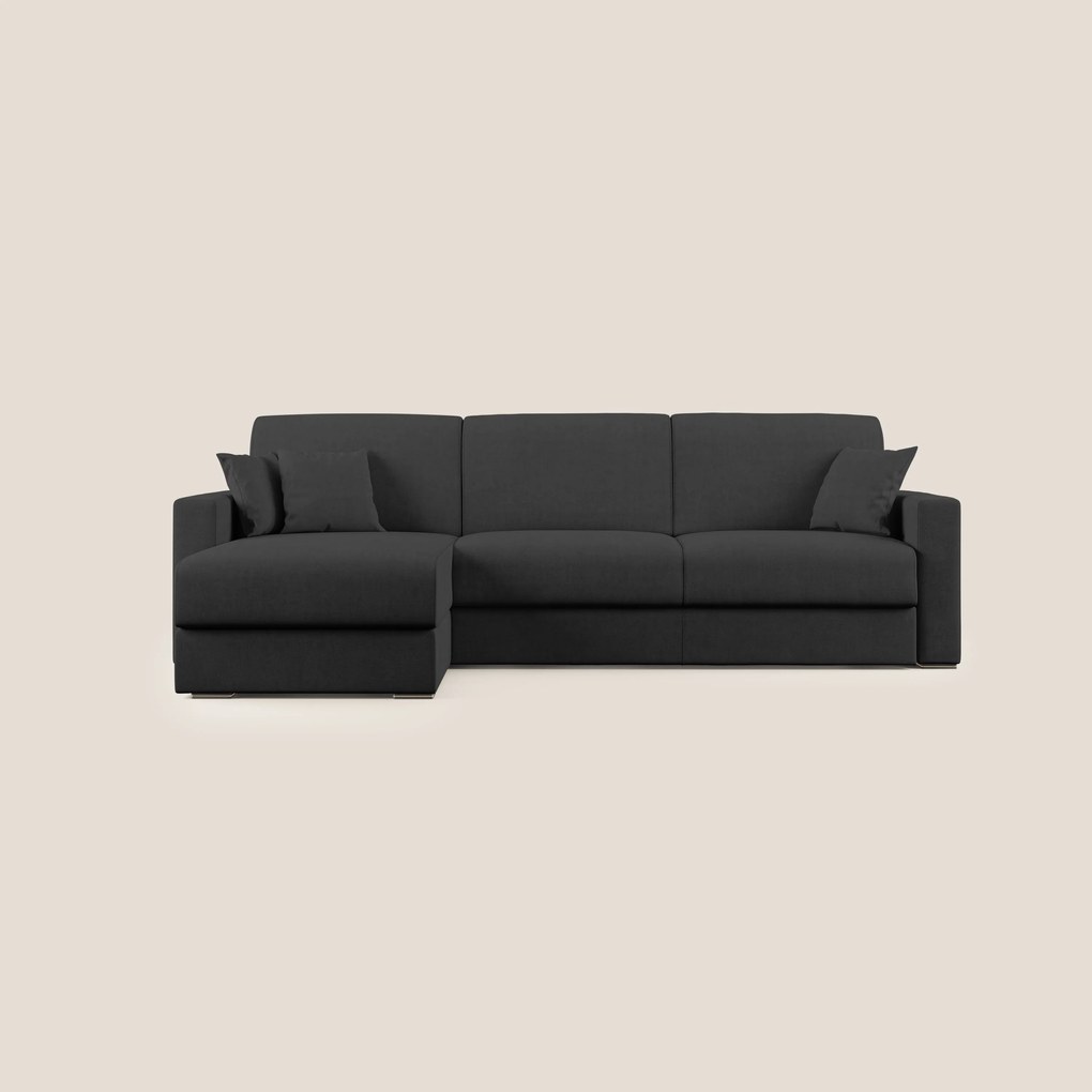 Best Divano letto angolare in tessuto impermeabile T02