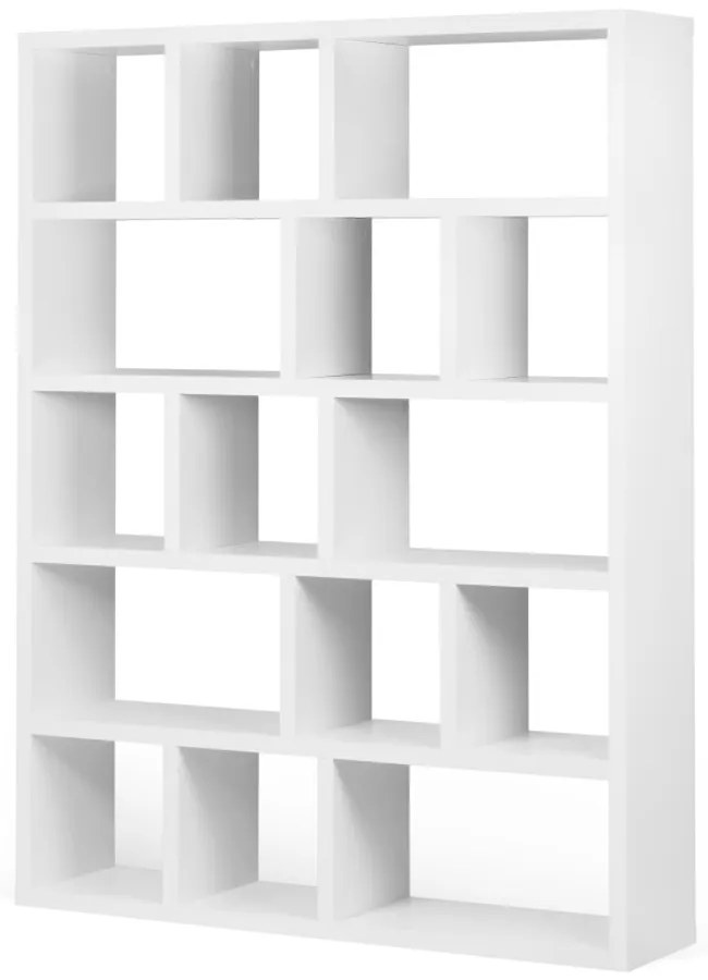 Libreria bianca 150x198 cm Berlin – TemaHome
