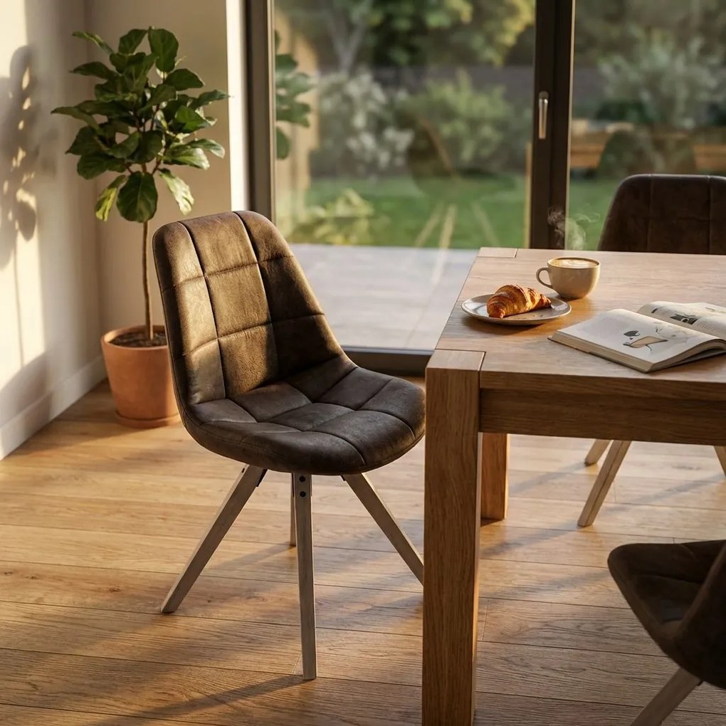 MARGOT - sedia nordica imbottita