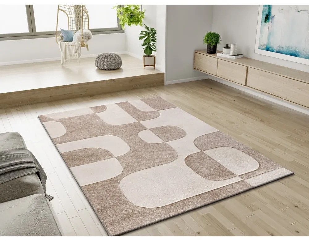 Tappeto crema 160x230 cm Lena - Universal