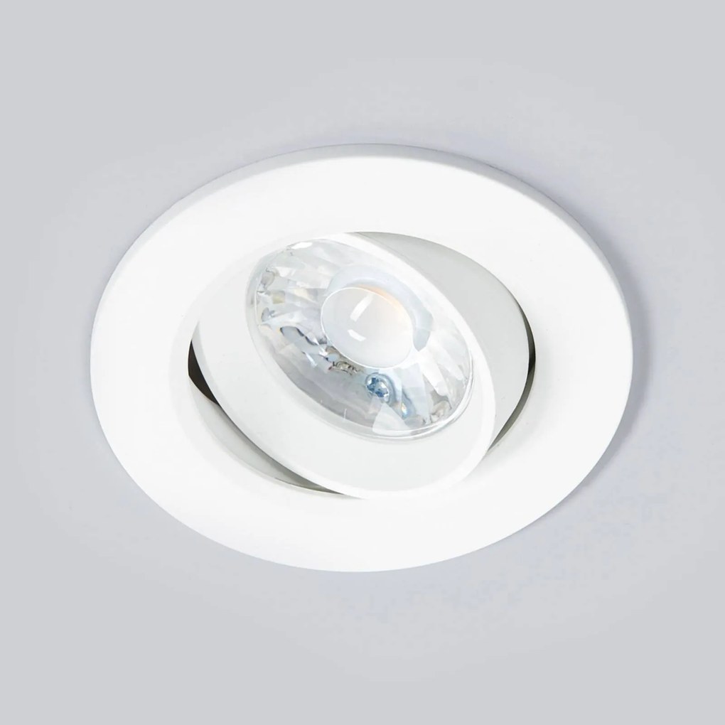 Arcchio Luci LED da incasso Quentin in bianco, 6W