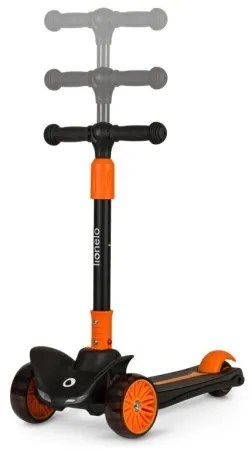 Lionelo - Monopattino per bambini TIMMY 3xAA arancione/nero
