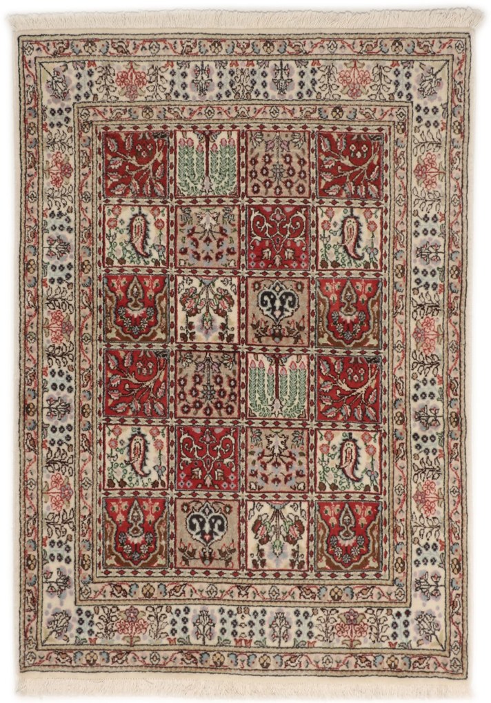 Moud Tappeto 100x140 (Iran) Annodato A Mano