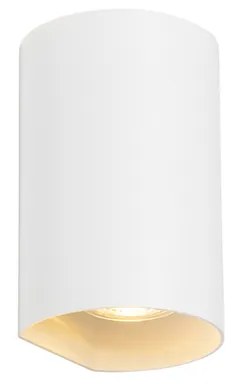 Lampada da parete intelligente bianca rotonda incl. 2 Wifi GU10 - Sabbir
