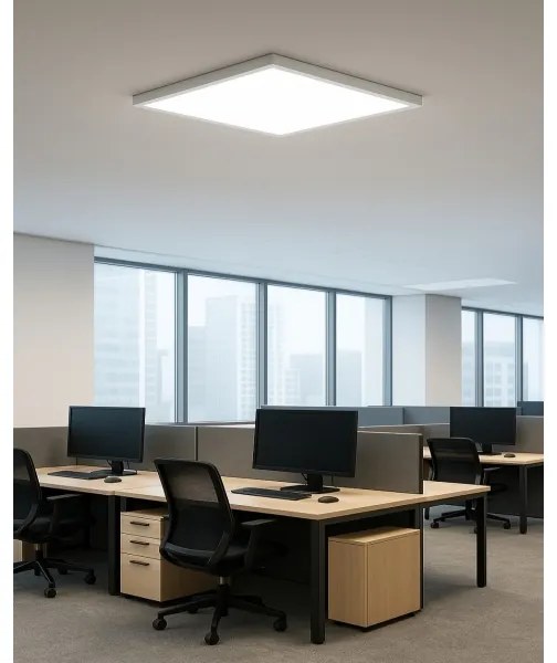 Plafoniera LED/40W/230V 3000/4000/6500K 50x50 cm bianco