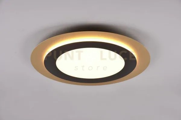 Morgan plafoniera a led 42w 5600lm, 2700 - 6500koro rotonda bordo m...