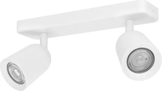 Eglo 901946 - Faretto orientabile CAMALDOLI 2xGU10/10W/230V bianco