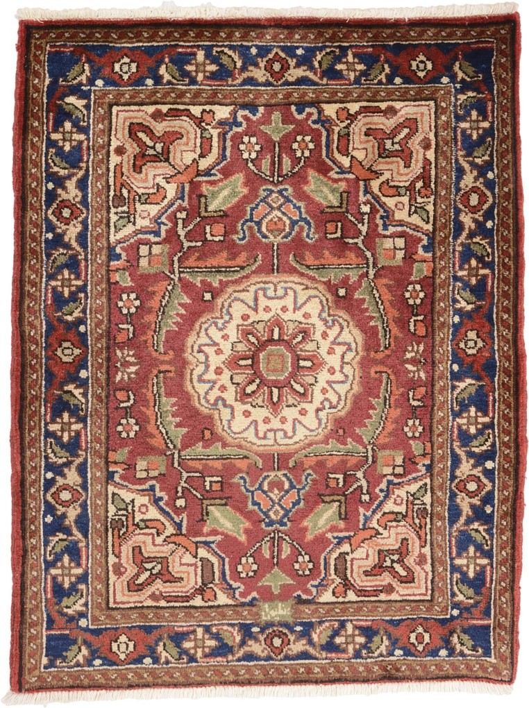 Heriz Tappeto persiano 80x110 (Iran) Annodato A Mano