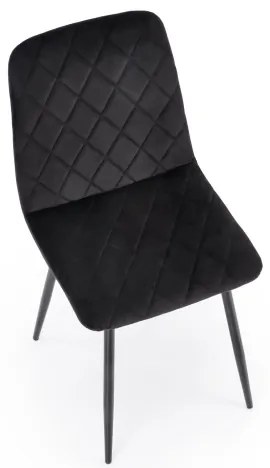 Sedia da pranzo ORIS, 1 pezzo, nera