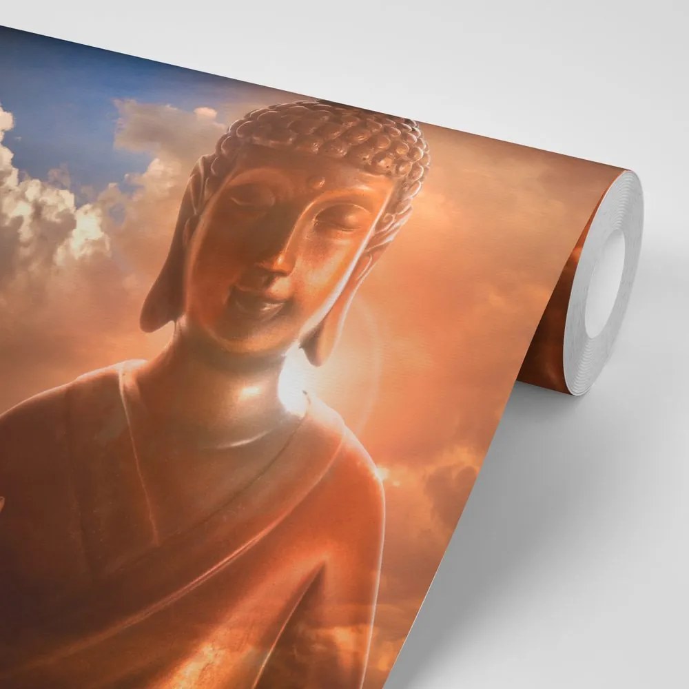 Carta da parati autoadesiva – Buddha tra le nuvole