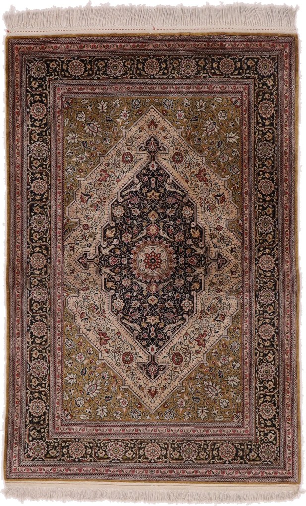 Ghom Tappeto 110 x 180 (Iran) Annodato A Mano
