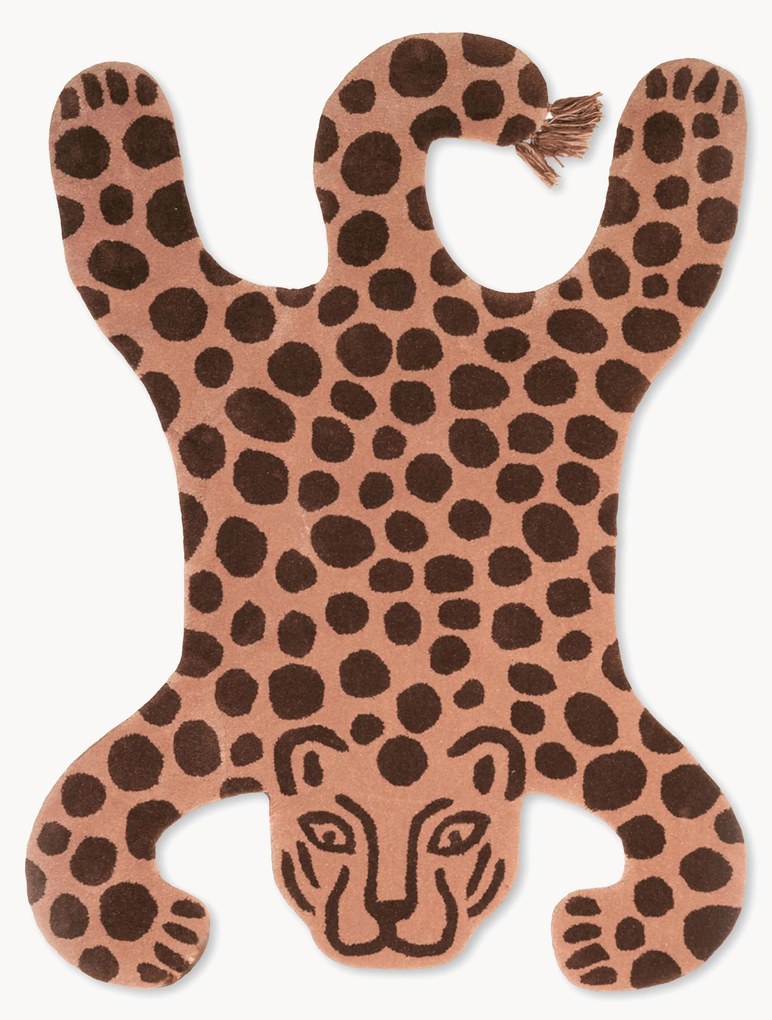 Tappeto in lana fatto a mano Safari