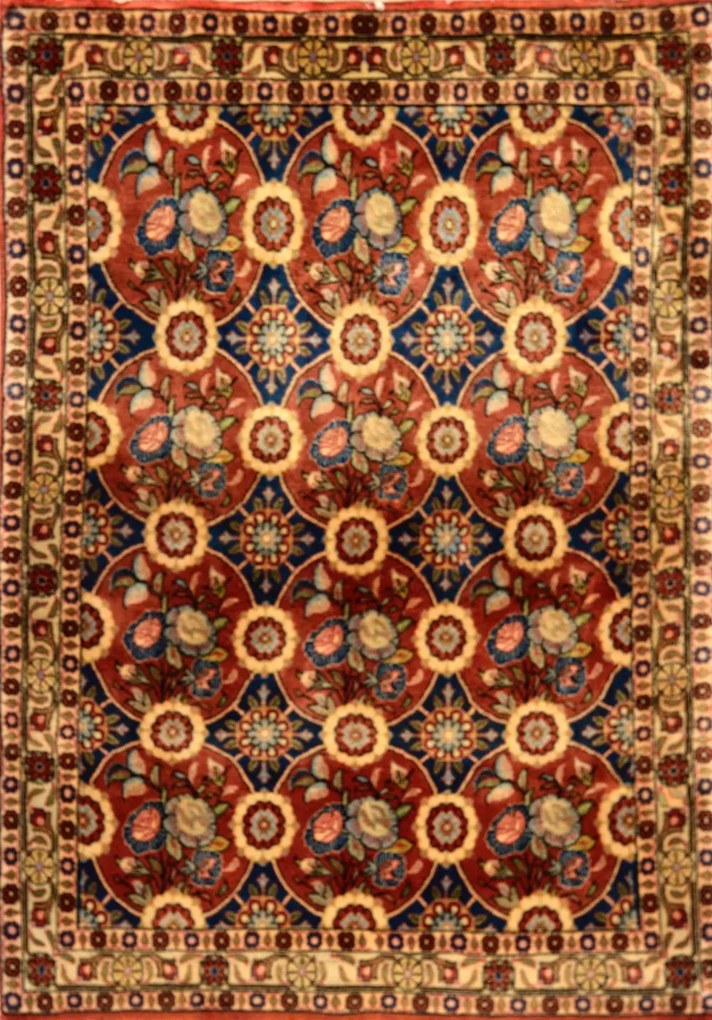 Varamin Tappeto persiano 110x150 (Iran)