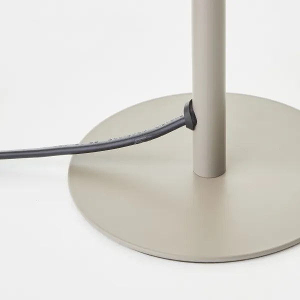 Brilliant - Lampada da tavolo PETITE 1xE14/28W/230V grigio