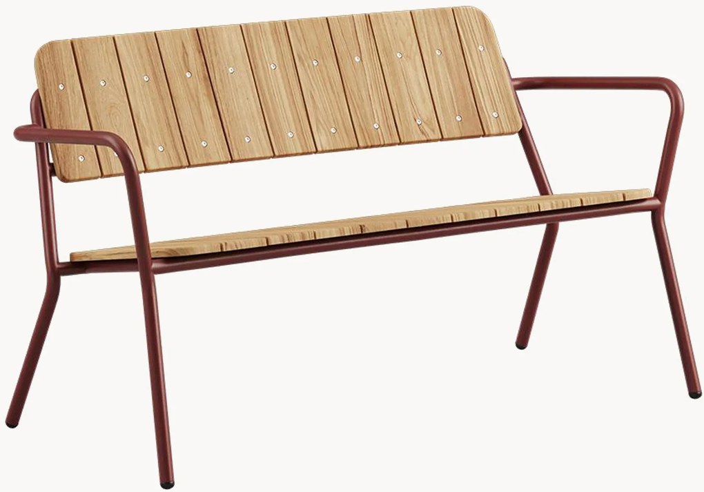 Panca da giardino in legno di teak Kirra