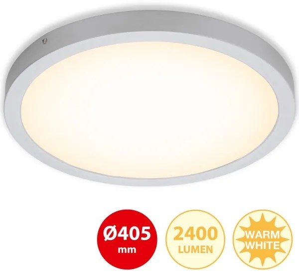 Briloner 7143-014 - Plafoniera LED FIRE LED/24,5W/230V 3000K